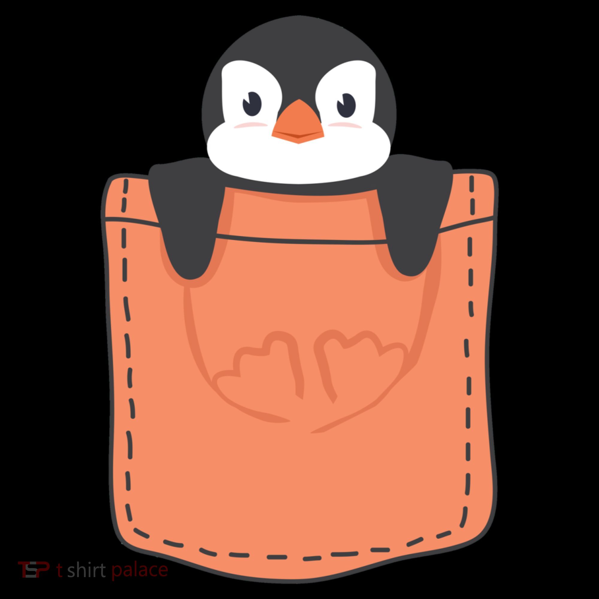 Cute Penguin In Pocket Ornament