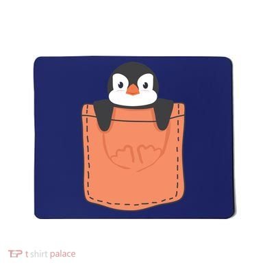 Cute Penguin In Pocket Mousepad