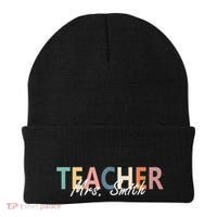 Cute Personalize Teacher Customizable Gift Custom Beanie thumb 0