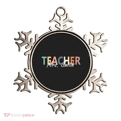 Cute Personalize Teacher Customizable Gift Custom Ornament