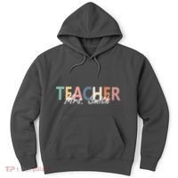 Cute Personalize Teacher Customizable Gift Custom Hoodie thumb 0