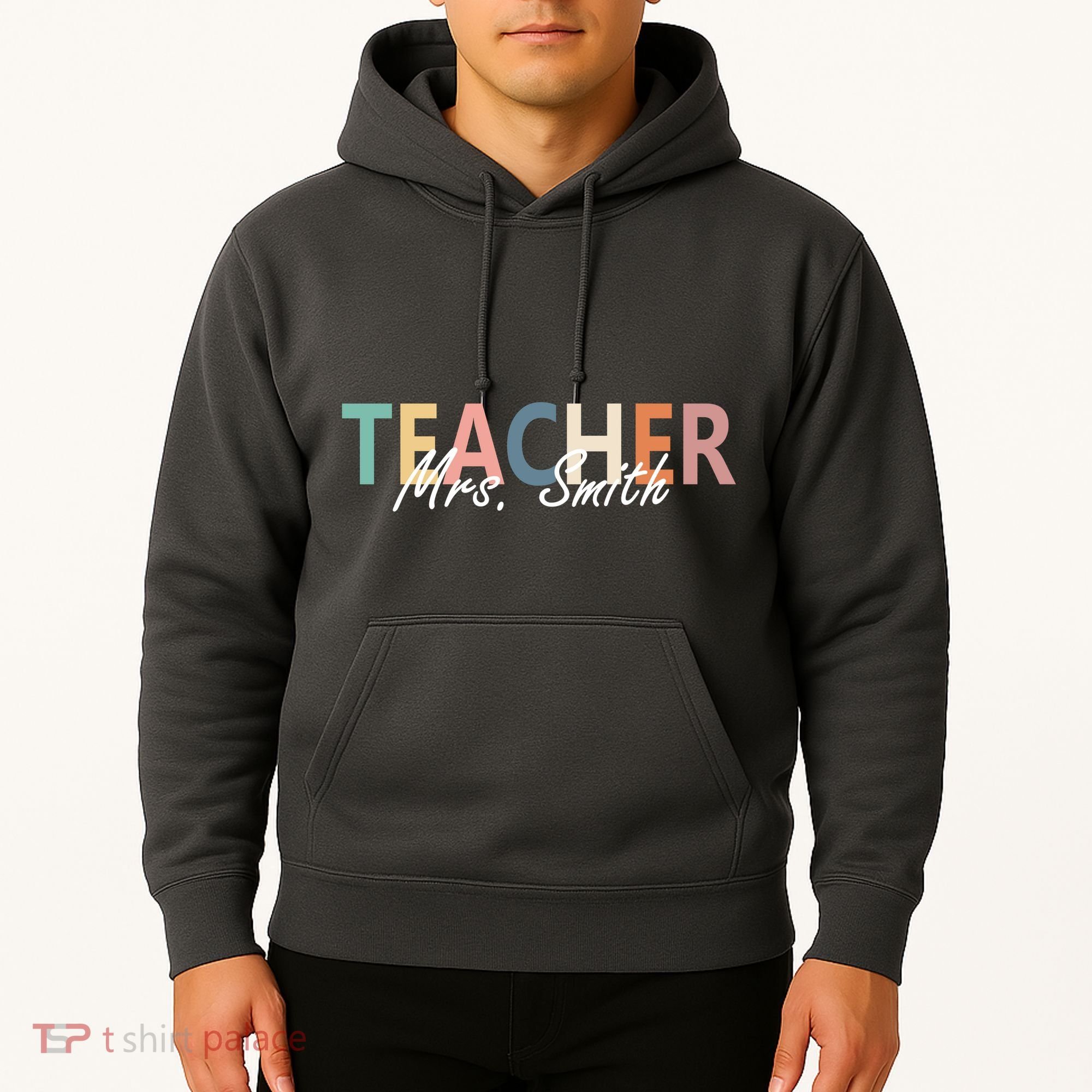 Cute Personalize Teacher Customizable Gift Custom Hoodie