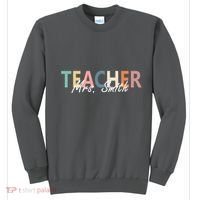 Cute Personalize Teacher Customizable Gift Custom Sweatshirt thumb 0