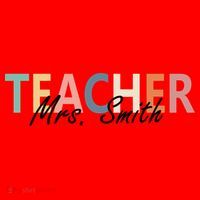 Cute Personalize Teacher Customizable Gift Custom Santa Hat thumb 1