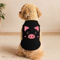 Cute Piggy Face Halloween Costume Doggie Tank thumb 2