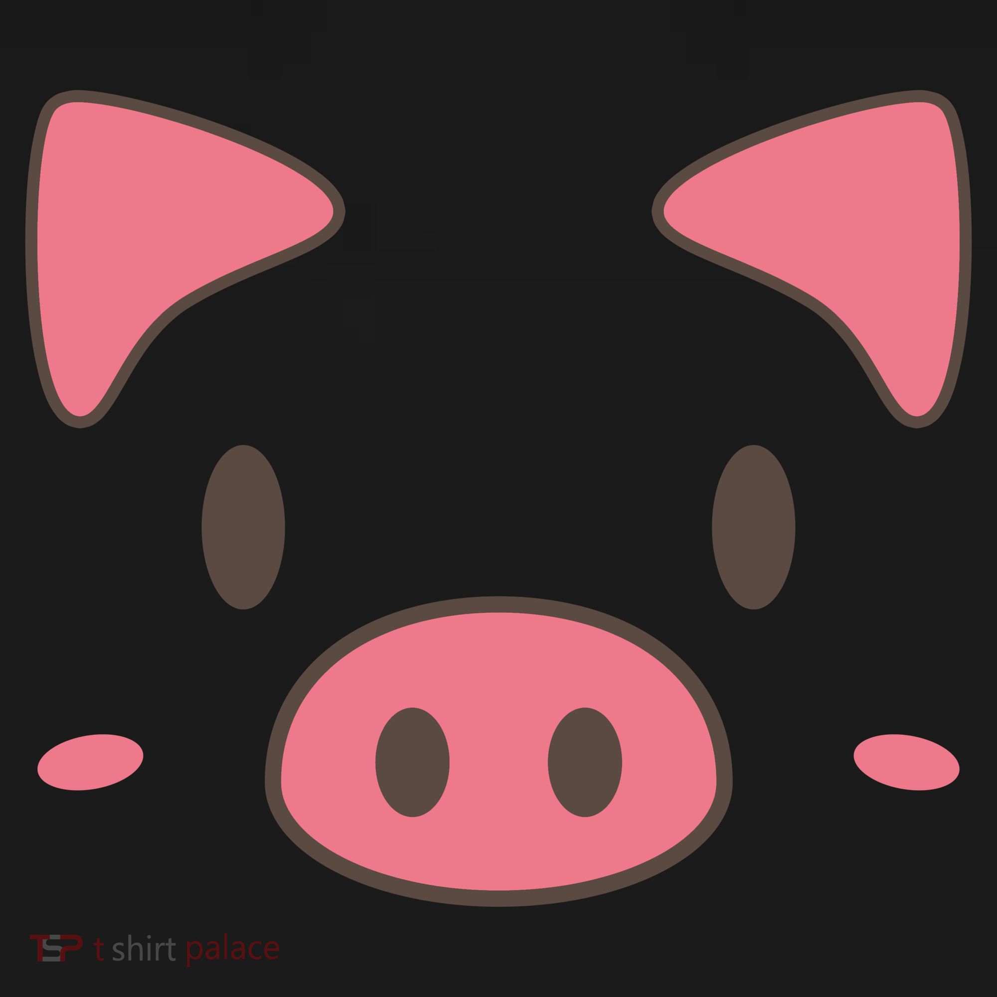 Cute Piggy Face Halloween Costume Doggie Tank
