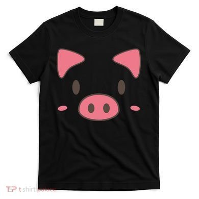 Cute Piggy Face Halloween Costume T-Shirt