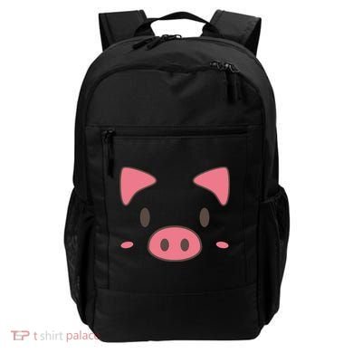 Cute Piggy Face Halloween Costume Backpack