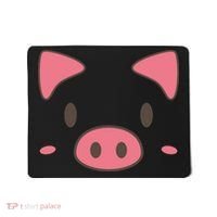 Cute Piggy Face Halloween Costume Mousepad thumb 0