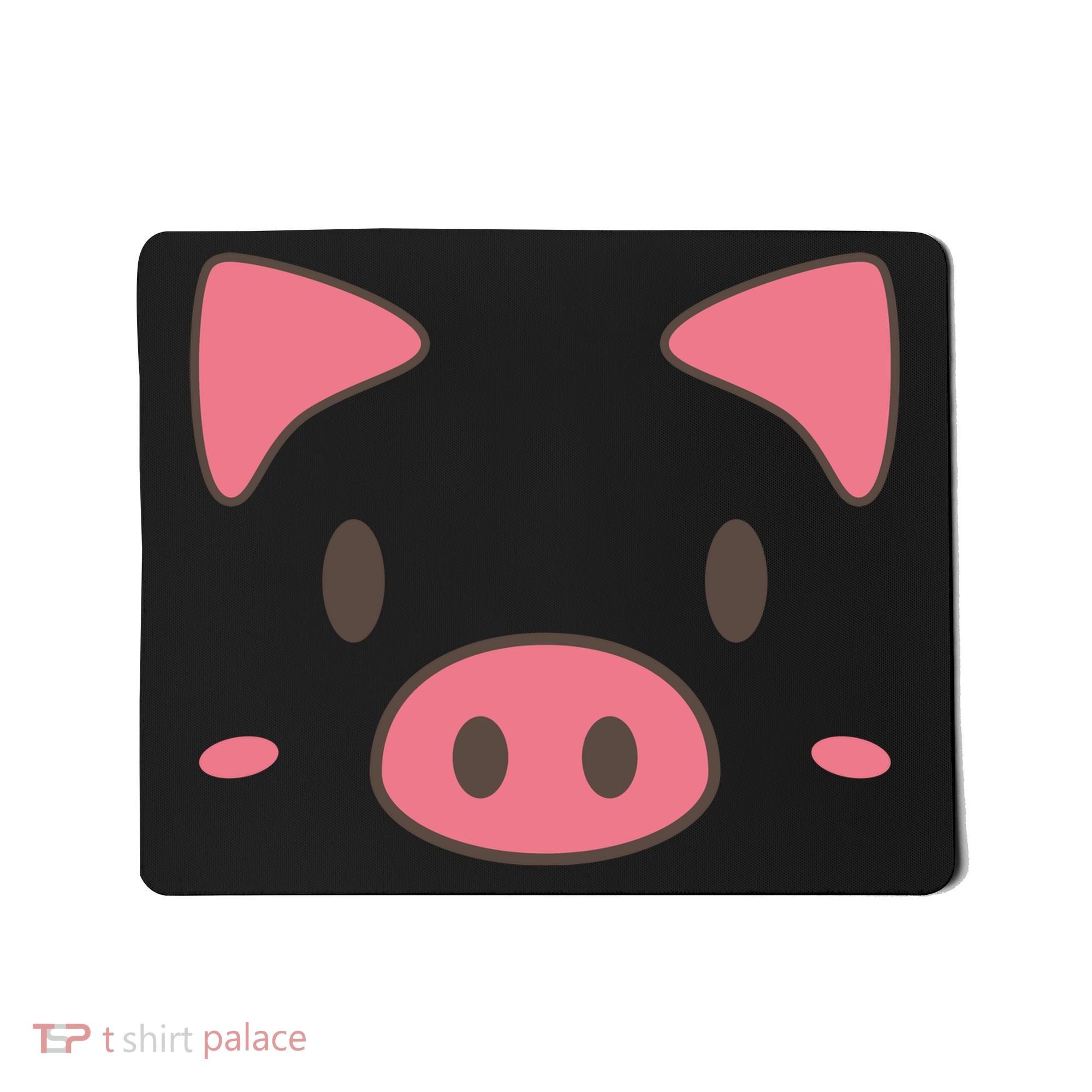 Cute Piggy Face Halloween Costume Mousepad
