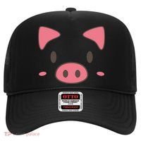 Cute Piggy Face Halloween Costume Hat thumb 0