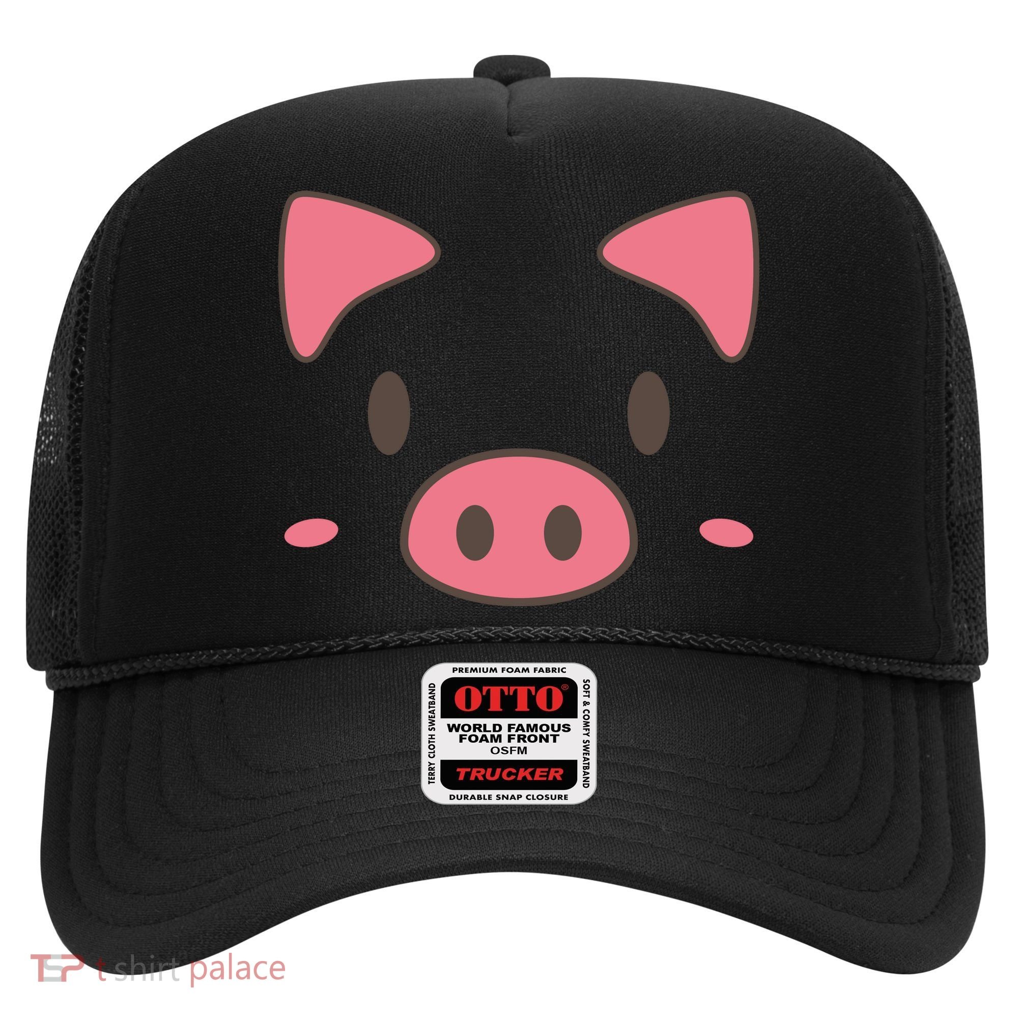 Cute Piggy Face Halloween Costume Hat