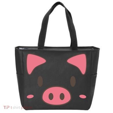 Cute Piggy Face Halloween Costume Tote Bag