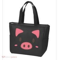 Cute Piggy Face Halloween Costume Tote Bag thumb 3