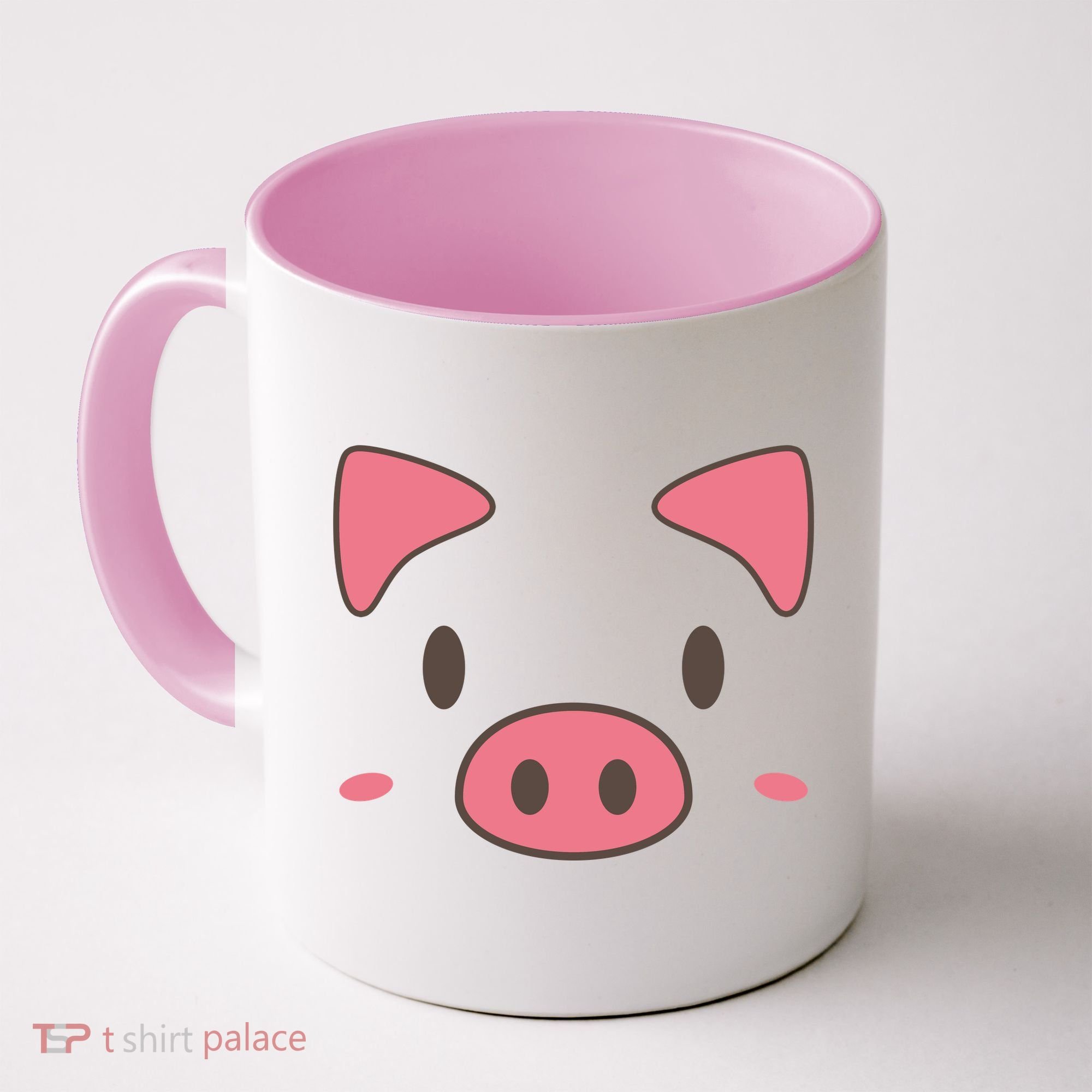 Cute Piggy Face Halloween Costume Coffee Mug
