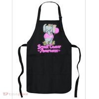 Cute Pink Elephant Breast Cancer Awareness Apron thumb 0