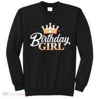 Cute Princess Tiara Birthday Girl  Sweatshirt thumb 0