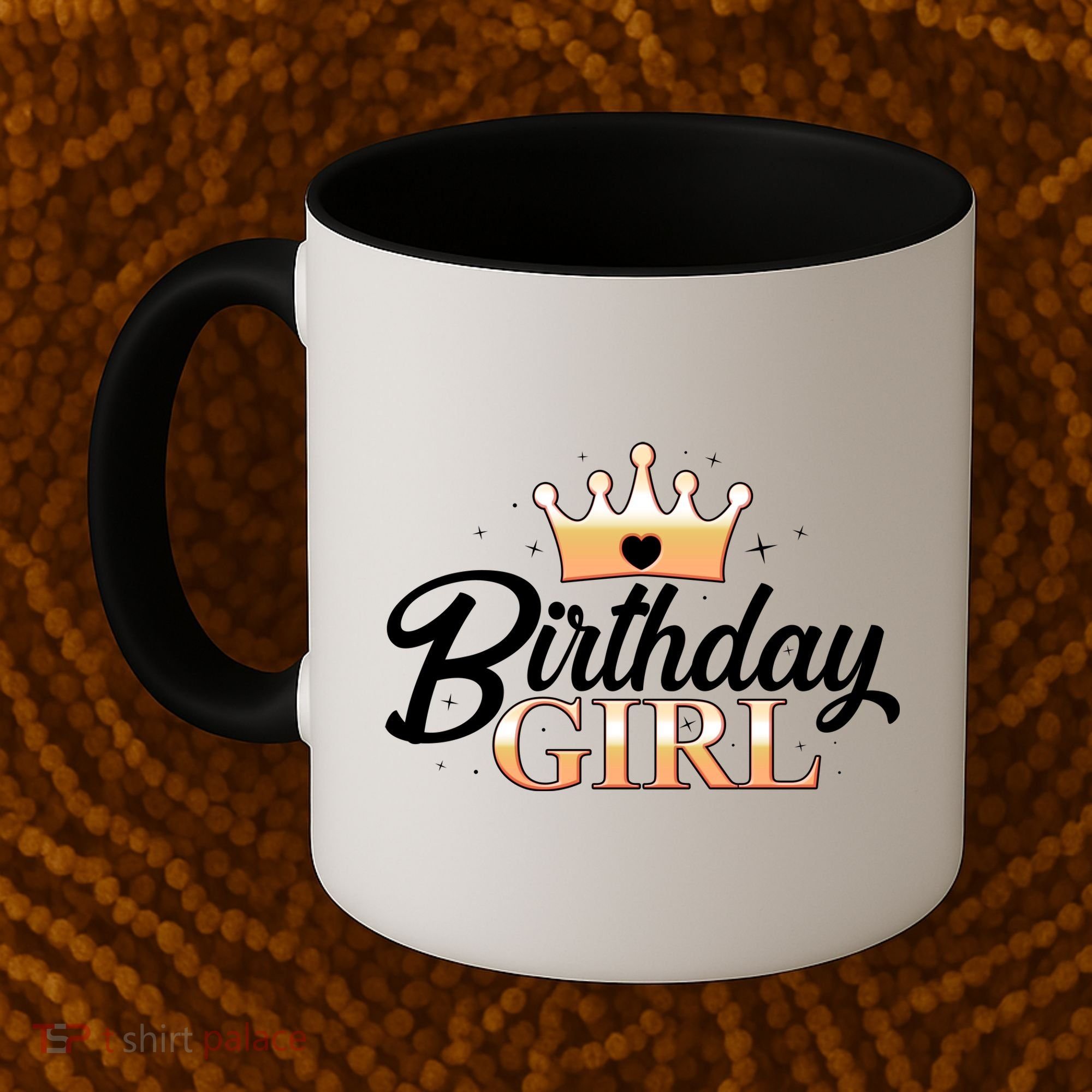 Cute Princess Tiara Birthday Girl  Coffee Mug