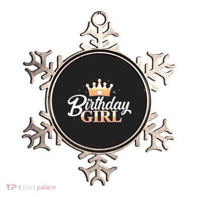 Cute Princess Tiara Birthday Girl  Ornament