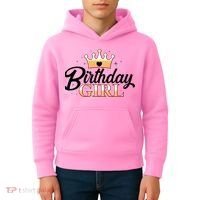 Cute Princess Tiara Birthday Girl  Kids Hoodie thumb 4