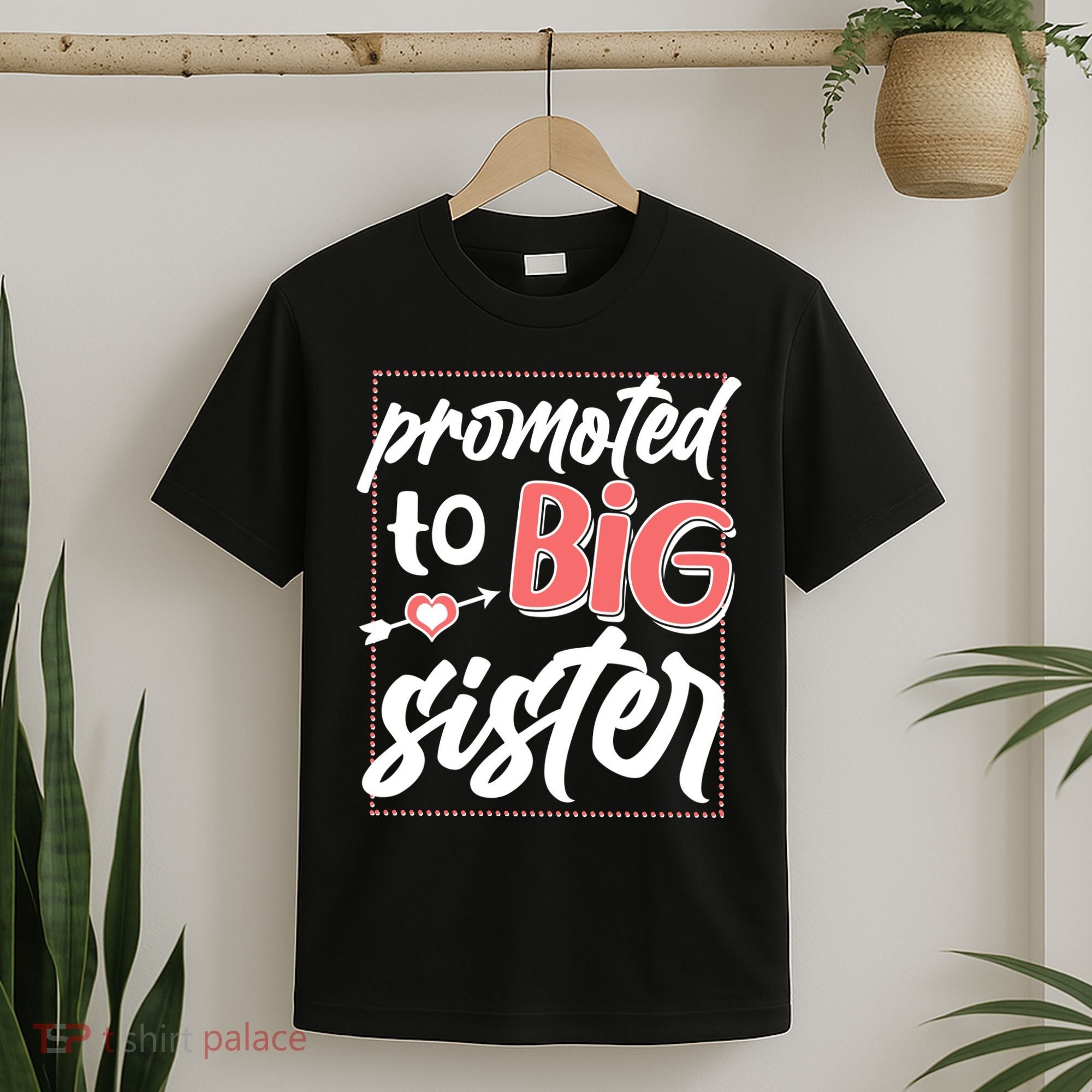 Cute Promoted To BIG Sister T-Shirt