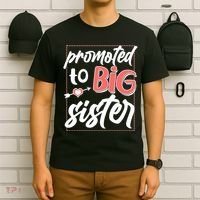 Cute Promoted To BIG Sister T-Shirt thumb 6
