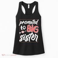 Cute Promoted To BIG Sister Women's Tank Top thumb 0