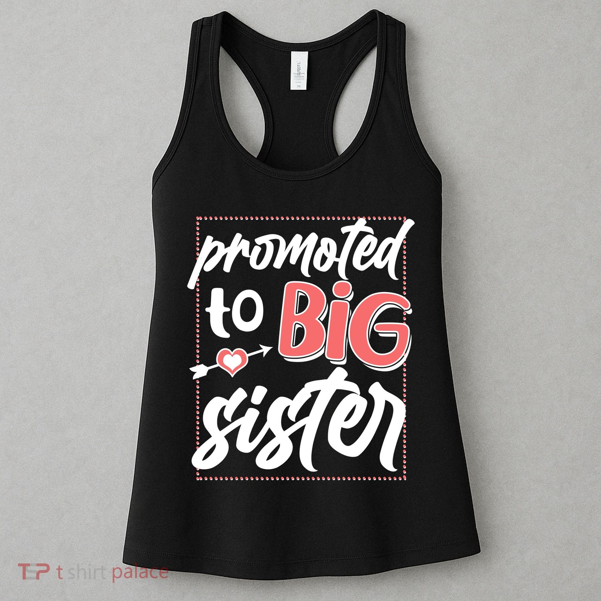 Cute Promoted To BIG Sister Women's Tank Top