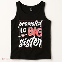 Cute Promoted To BIG Sister Tank Top thumb 2