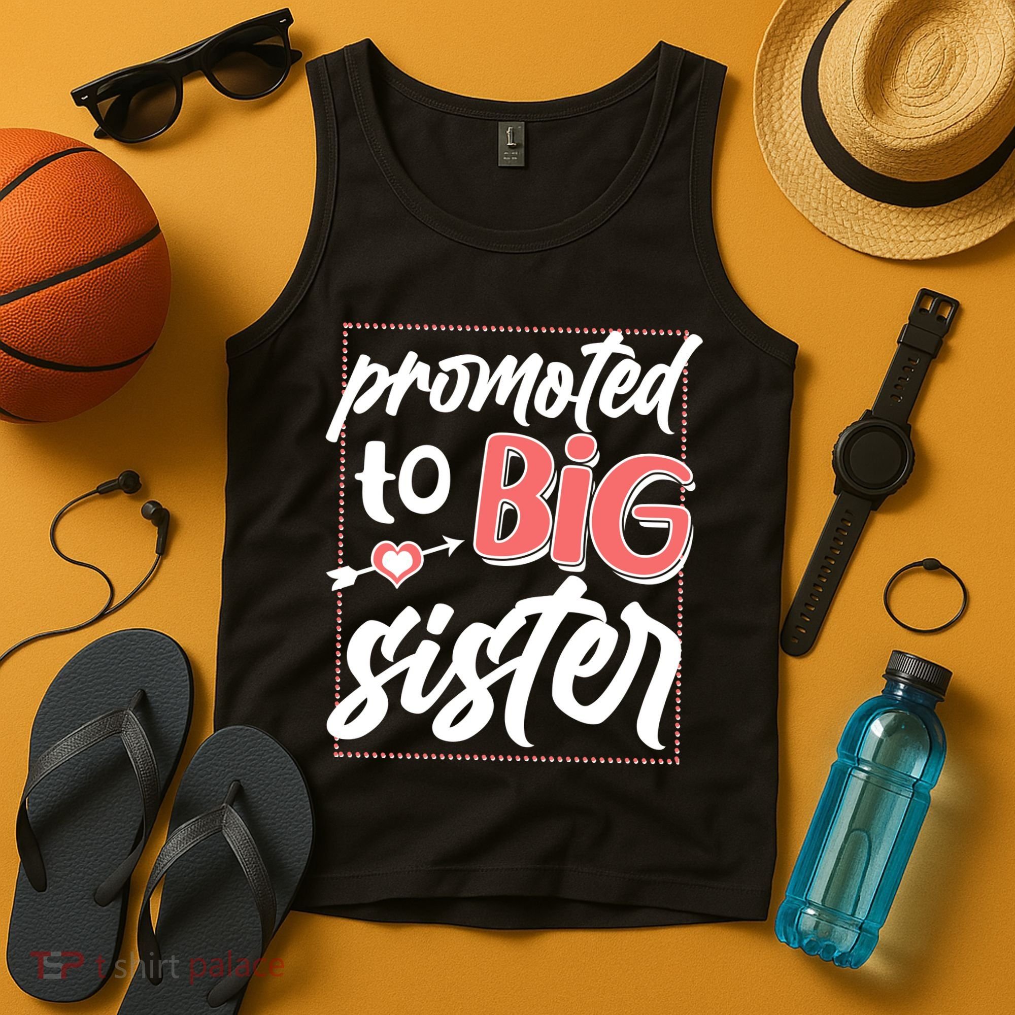 Cute Promoted To BIG Sister Tank Top