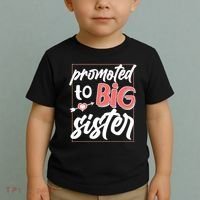 Cute Promoted To BIG Sister Toddler T-Shirt thumb 2