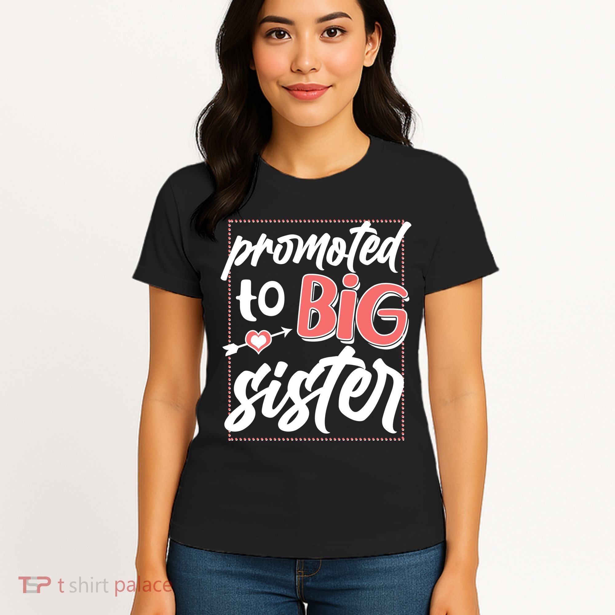 Cute Promoted To BIG Sister Women's T-Shirt