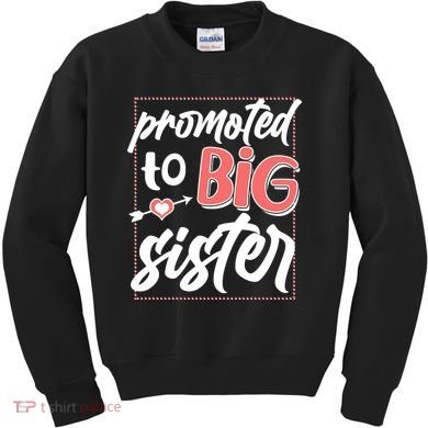 Cute Promoted To BIG Sister Kids Sweatshirt