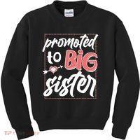 Cute Promoted To BIG Sister Kids Sweatshirt thumb 0