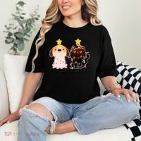 Cute Puppy and Kitten Christmas Lights Comfort Colors T-Shirt thumb 2