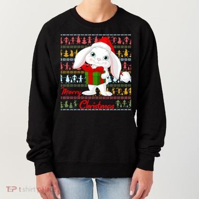 Cute Rabbit Ugly Christmas Sweater Women's Sweatshirt