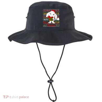 Cute Rabbit Ugly Christmas Sweater Bucket Hat