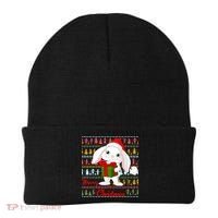 Cute Rabbit Ugly Christmas Sweater Beanie thumb 0