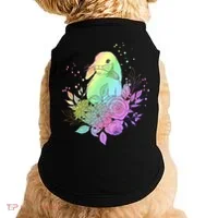 Cute Rainbow Pastel Easter Bunny Doggie Tank thumb 0