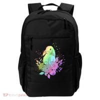Cute Rainbow Pastel Easter Bunny Backpack thumb 0