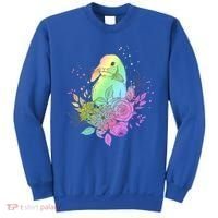Cute Rainbow Pastel Easter Bunny Sweatshirt thumb 0