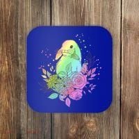 Cute Rainbow Pastel Easter Bunny Coaster thumb 0