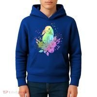 Cute Rainbow Pastel Easter Bunny Kids Hoodie thumb 4