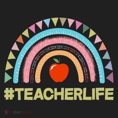 Cute Rainbow Teacher Life #teacherlife Hat