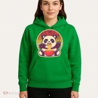 Cute Retro Ramen Noodle Panda Hoodie thumb 5