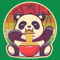 Cute Retro Ramen Noodle Panda Hoodie thumb 7
