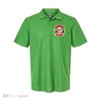 Cute Retro Ramen Noodle Panda Polo thumb 0