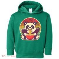 Cute Retro Ramen Noodle Panda Toddler Hoodie thumb 0
