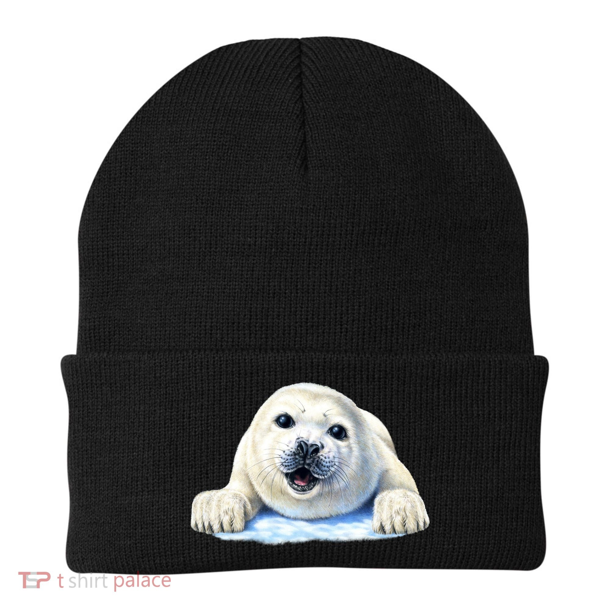 Cute Seal Wildlife Beanie