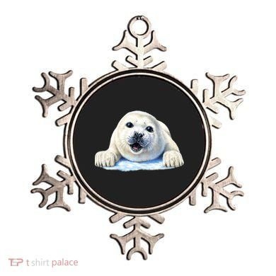 Cute Seal Wildlife Ornament